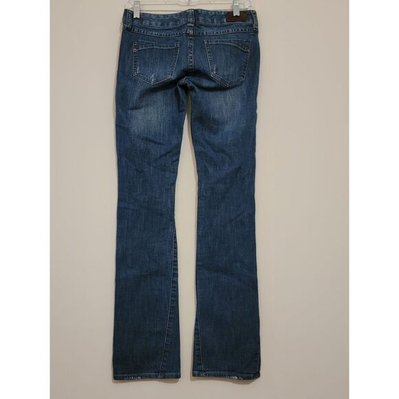 Express Zelda Barely Boot Jeans SZ 0R - Picture 2 of 9
